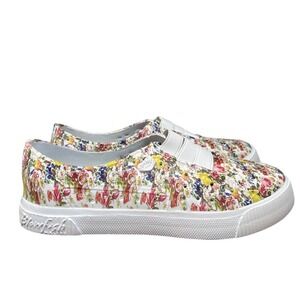 Blowfish Malibu Water Shoes Girls 3 White Colorful Floral Rubber Beach Ruby-K